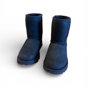UGG Little Boy Black Boots NWOT